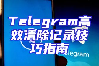 Telegram高效清除记录技巧指南