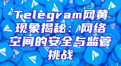 Telegram网黄现象揭秘：网络空间的安全与监管挑战