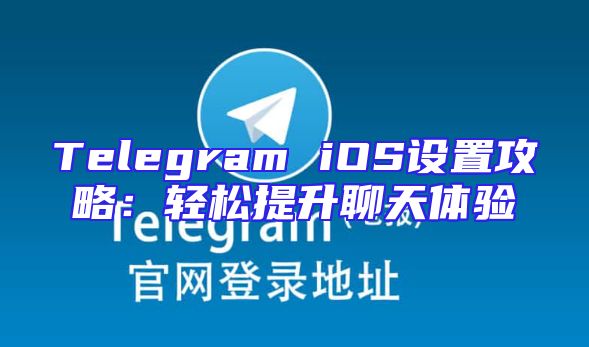 Telegram iOS设置攻略：轻松提升聊天体验
