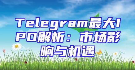 Telegram最大IPO解析：市场影响与机遇