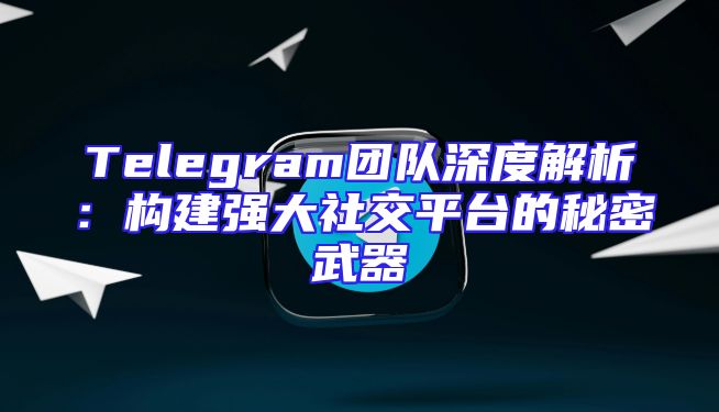 Telegram团队深度解析：构建强大社交平台的秘密武器